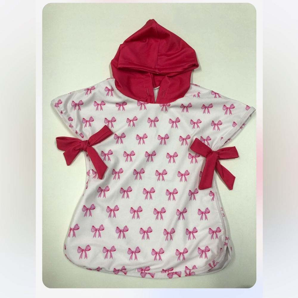 Swim coverup with hood!